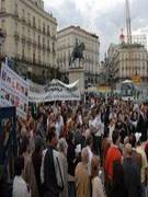 Manifestación contra el aborto en Madrid