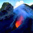 El volcán Etna, en erupción