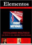 Nº 71. Totalismo político: Le Pen y el Front National