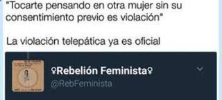 Masturbarse es violar por telepatía