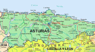 Invasión de  Asturias.  Crónica de nuestro enviado especial