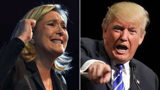 ¿Luchan contra lo mismo  Trump y Marine Le Pen?