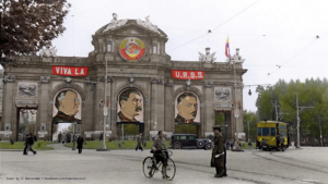 Madrid, Puerta de Alcalá entre 1936 y 1939